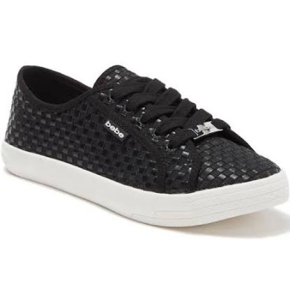 bebe dorey lace up sneakers